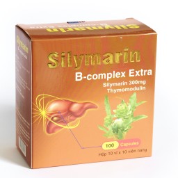 Препарат для защиты печени Silymarin B-complex Extra, 100 капсул