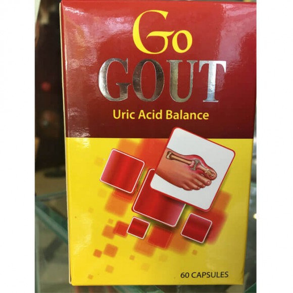 Средство для лечения боли в суставах Go Gout, 60 капсул из Вьетнама