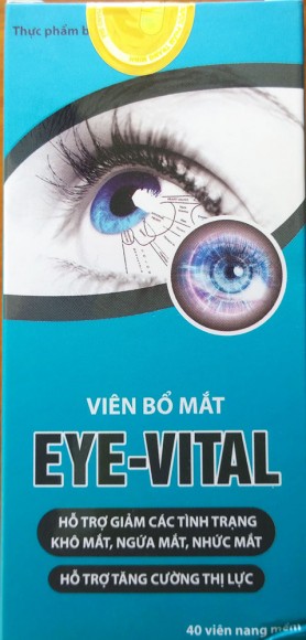 Препарат для глаз Eye-Vital, 40 капсул из Вьетнама