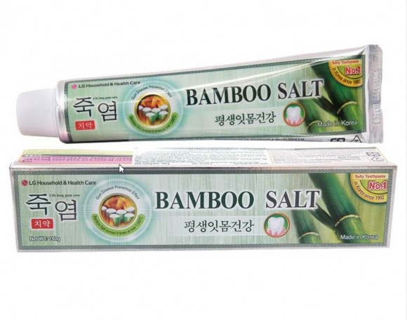 Зубная паста LG Bamboo Salt для комплексного ухода за деснами, 140 г из Вьетнама